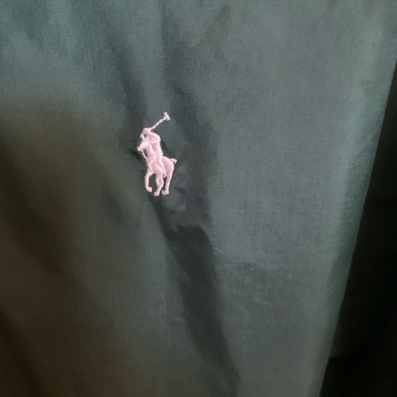 Vintage Polo Ralph Lauren Jacket Mens XL Green Pullover Windbreaker 90s Y2K - Picture 5 of 7